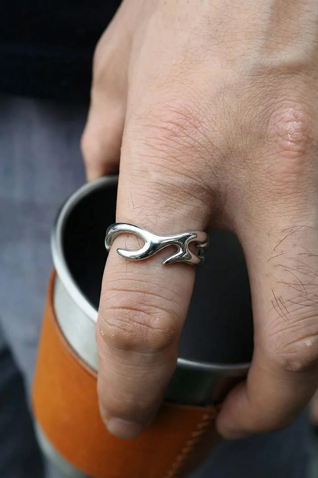 Bague flamme - Image 3