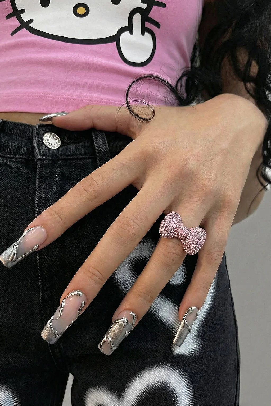 Bague hello kitty - Image 3
