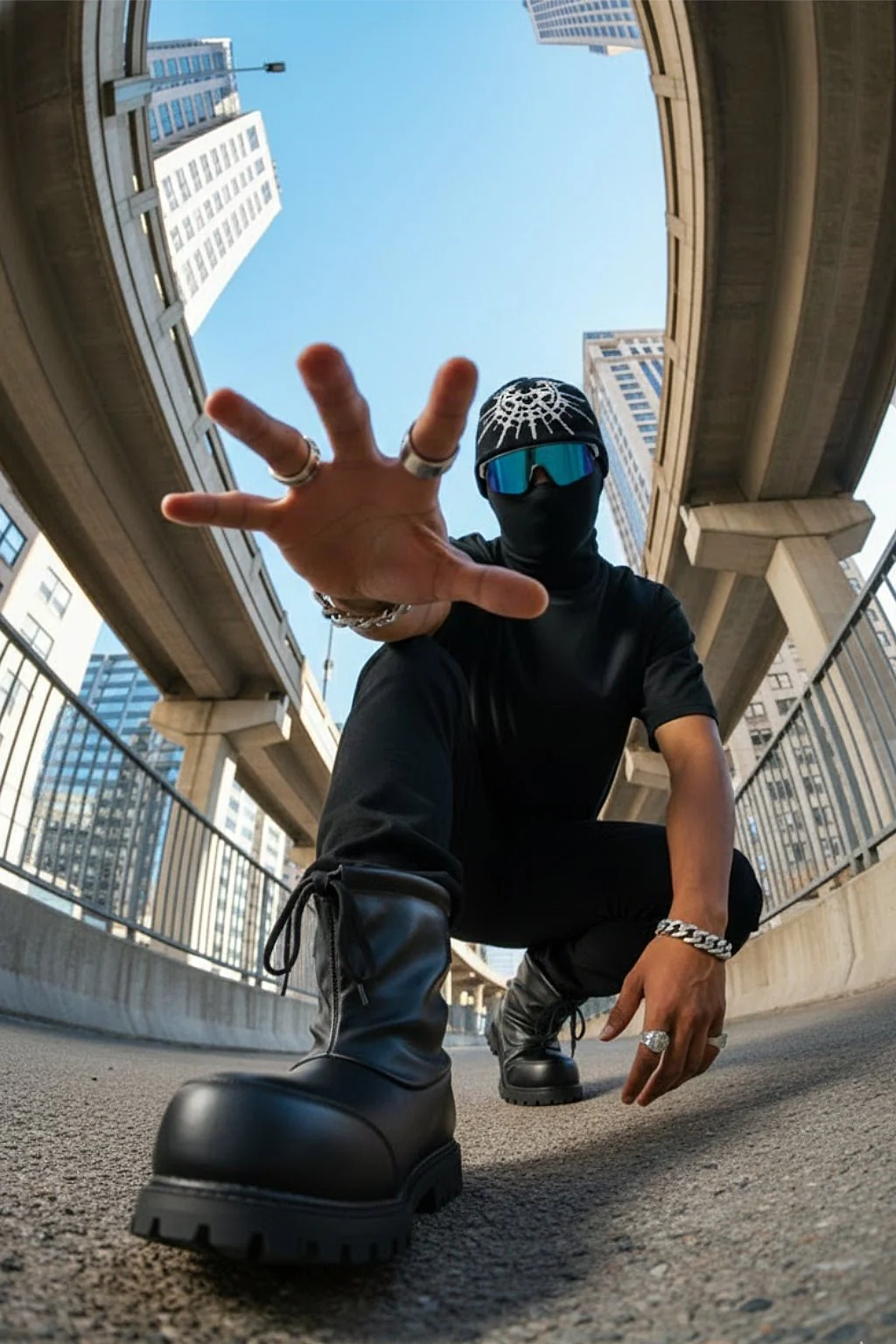 Black beanie Y2K - Image 3