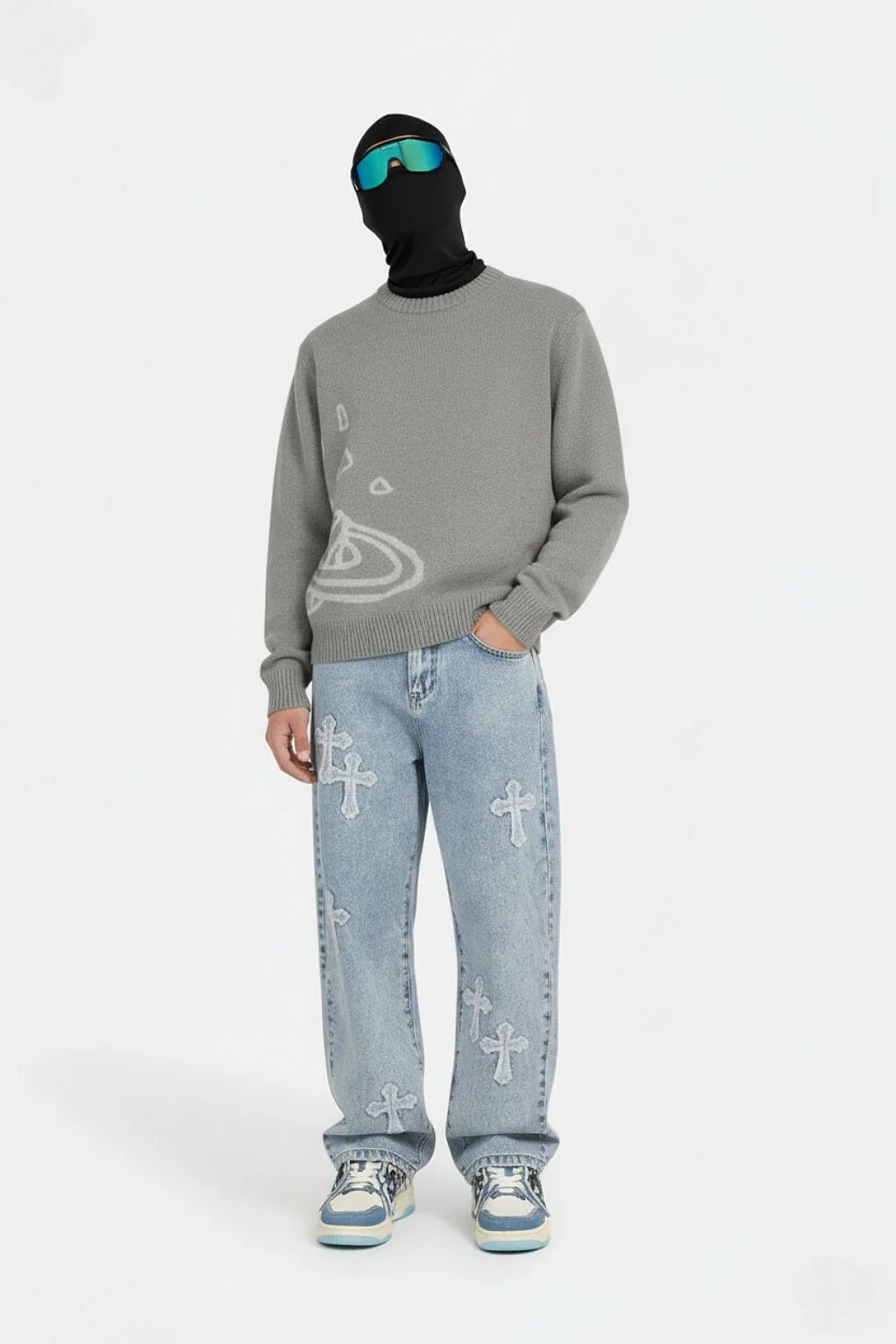 Blue jeans croix - Image 3