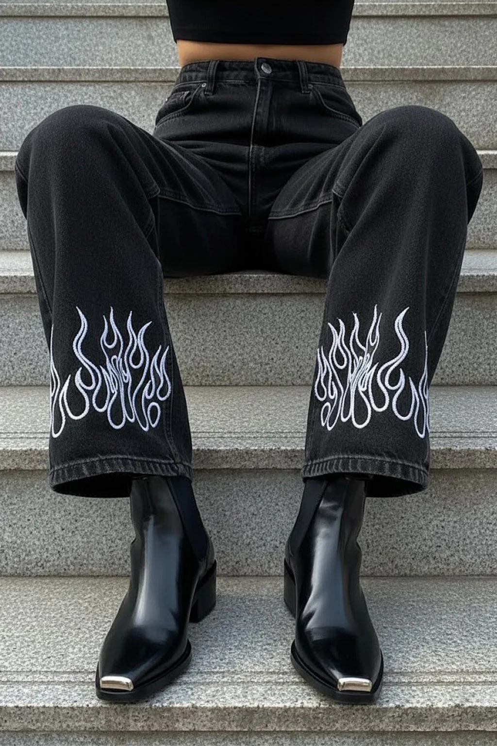 Bottines bout metal - Image 3