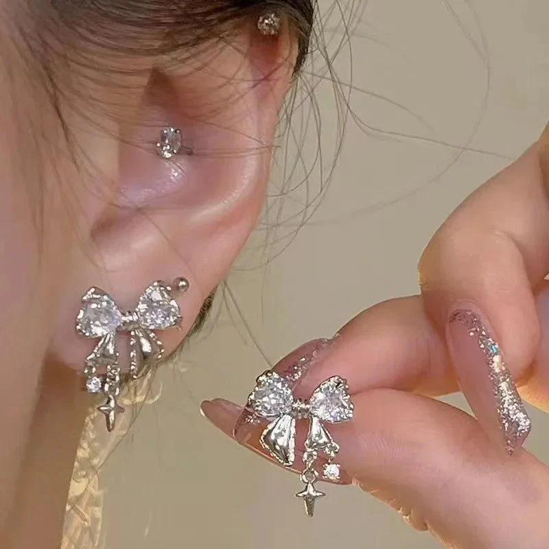 boucle d'oreille noeud - Image 3