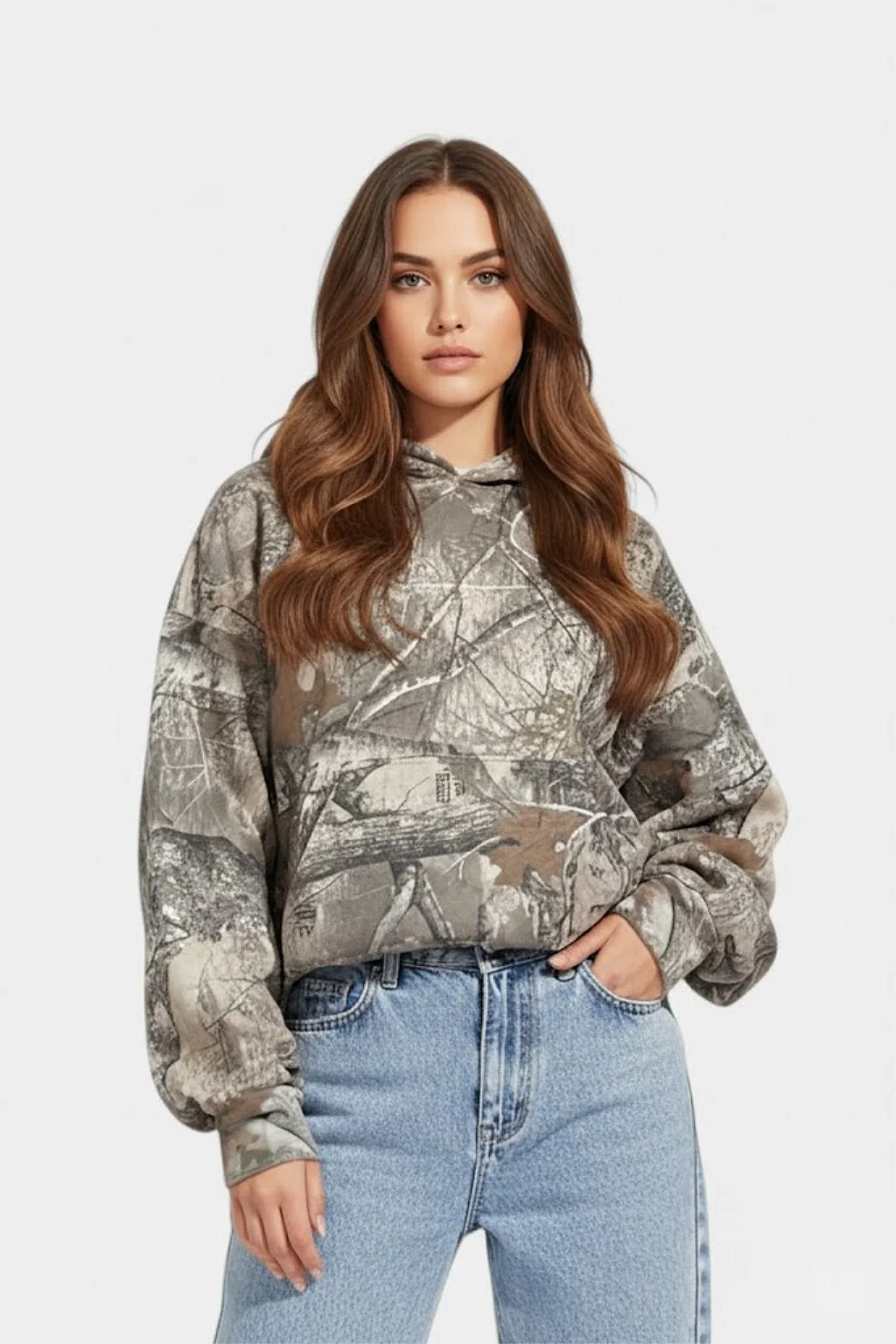 Camo jacket streetwear - Image 2