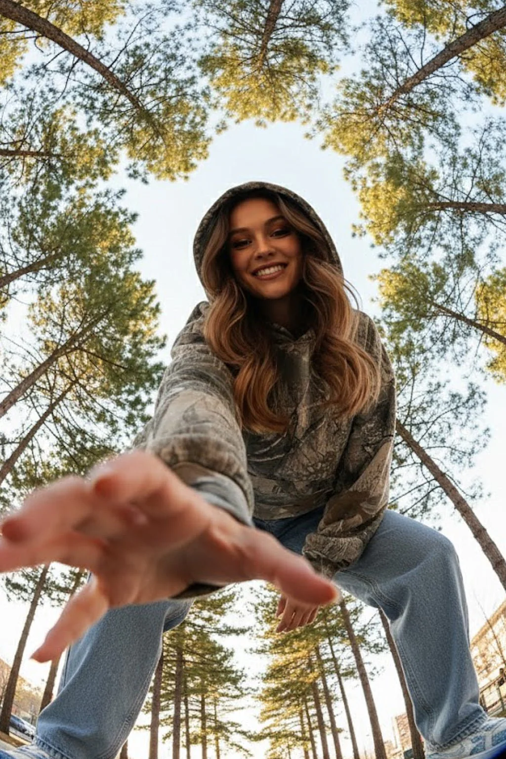 Camo jacket streetwear - Image 3