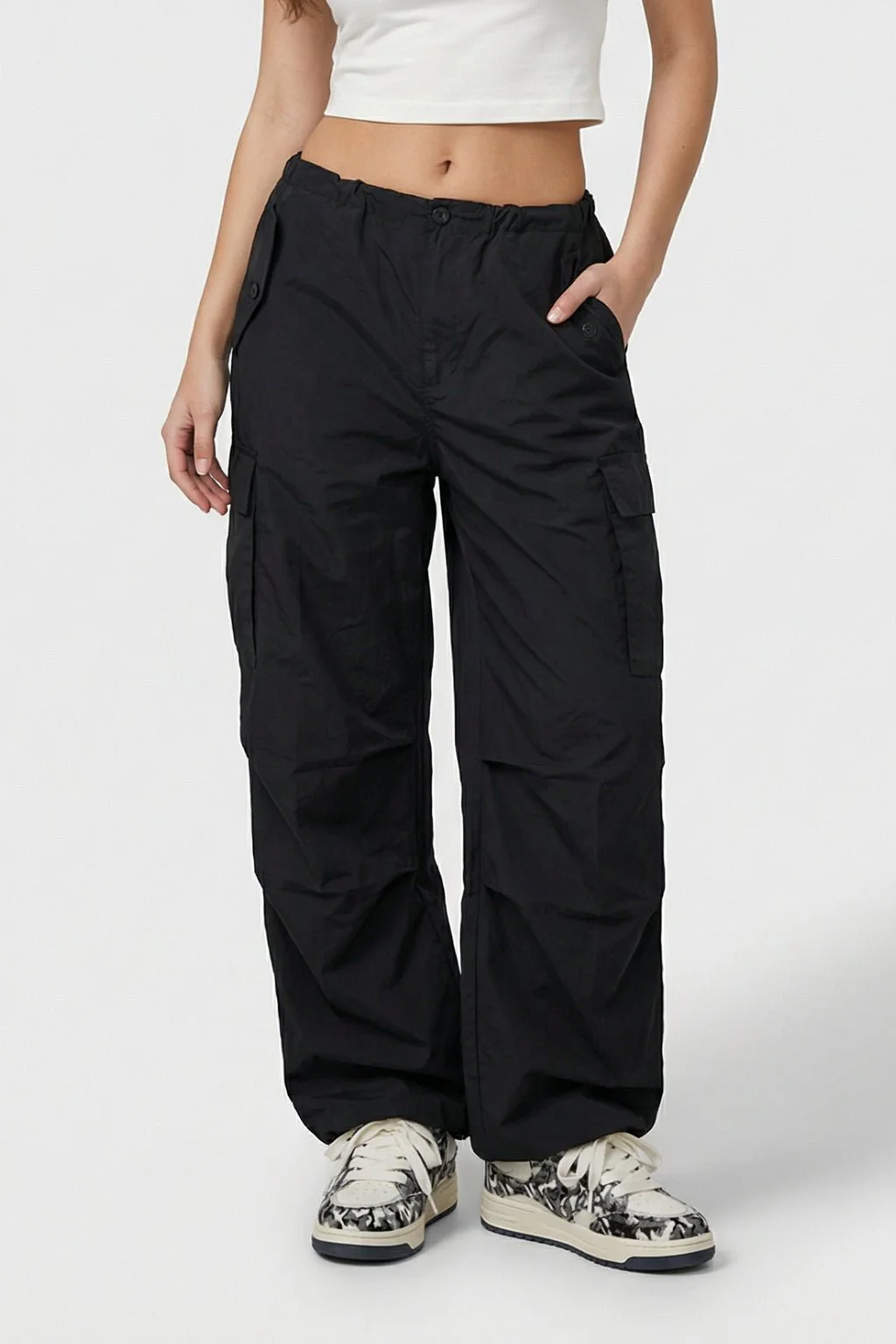 Cargo parachute noir - Image 2