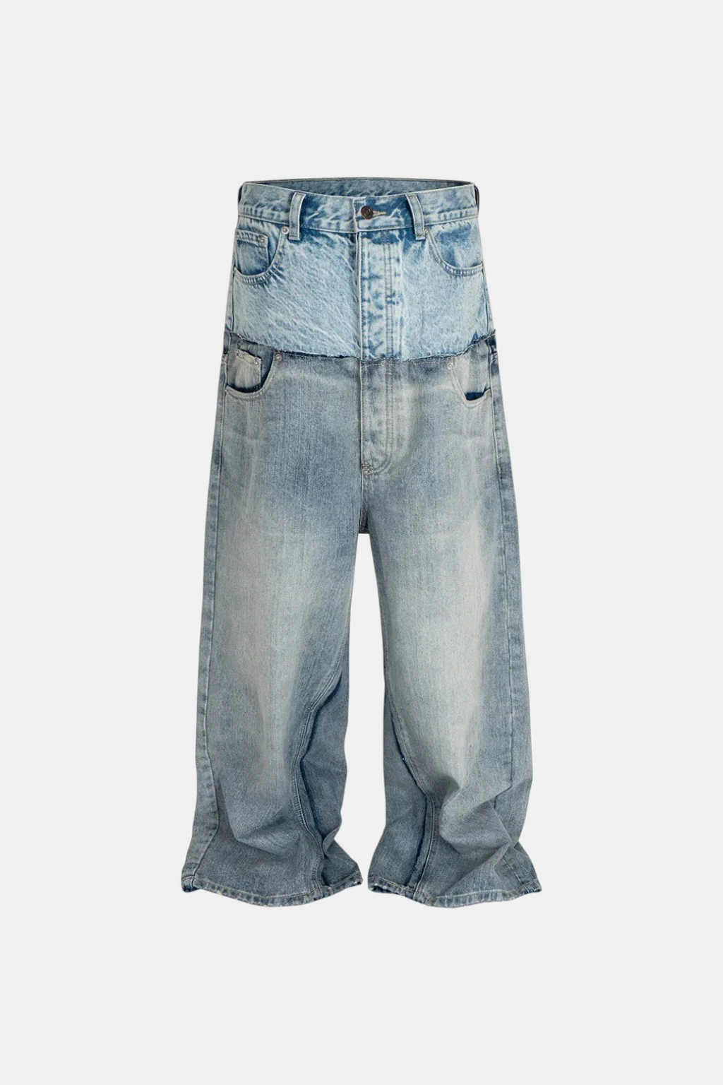 Double waist jean