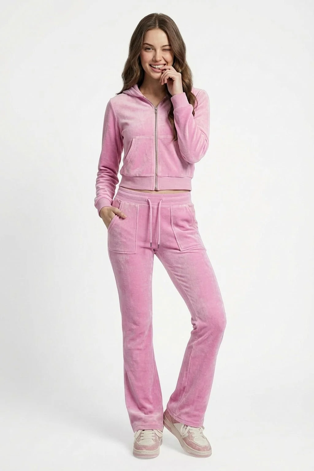 Ensemble jogging velour - Image 2