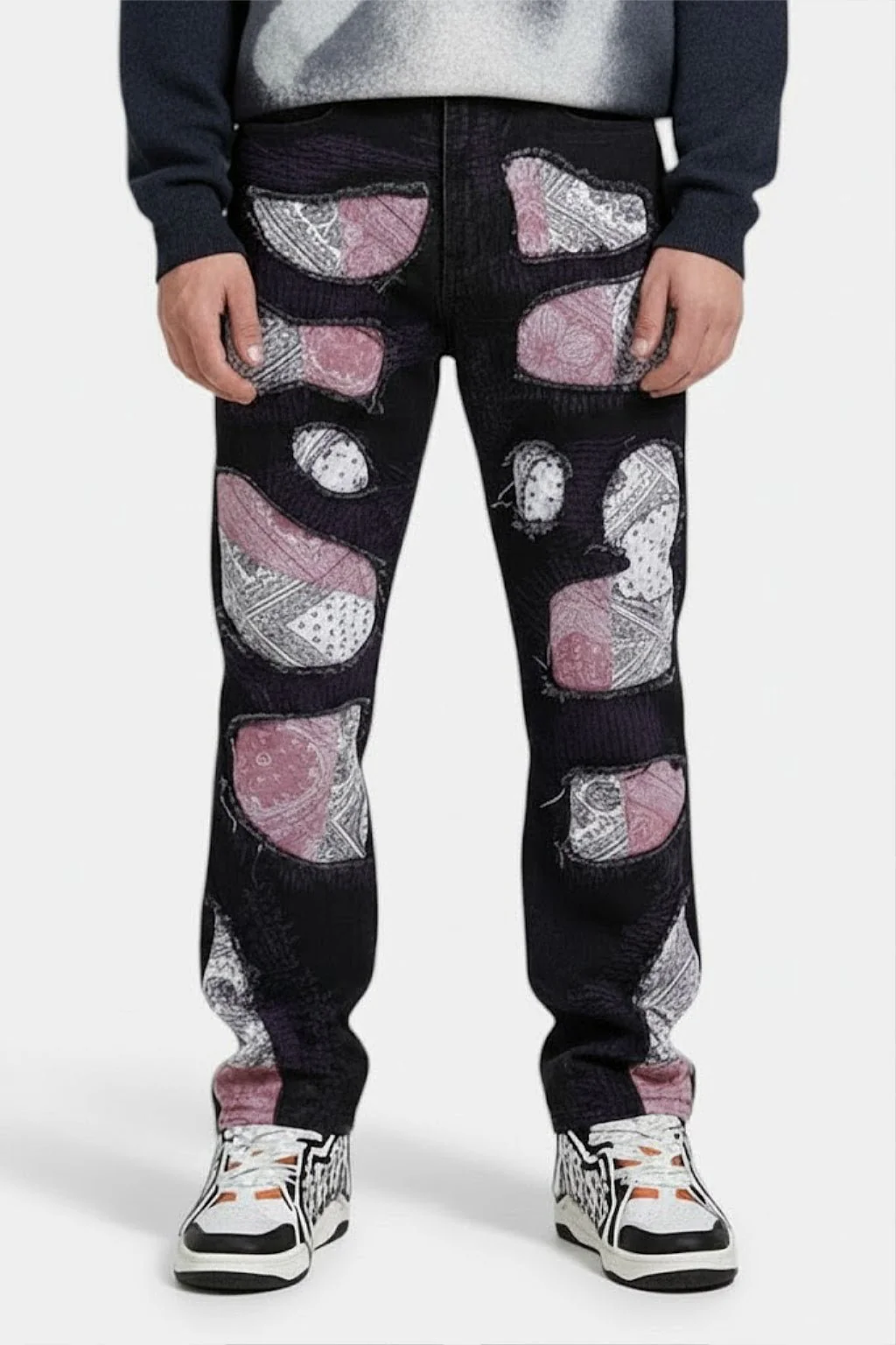 Jean bandana patchwork - Image 2