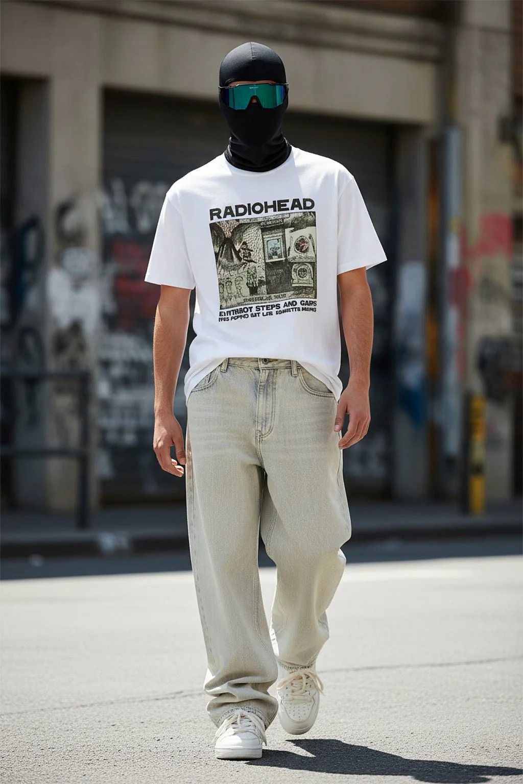 Jean barrel blanc - Image 4