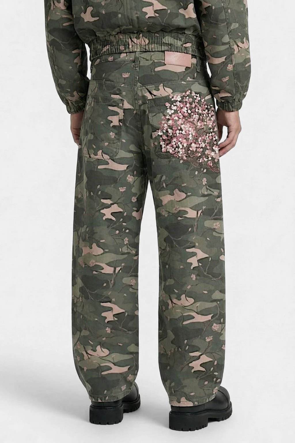 Jean camouflage brodee - Image 2
