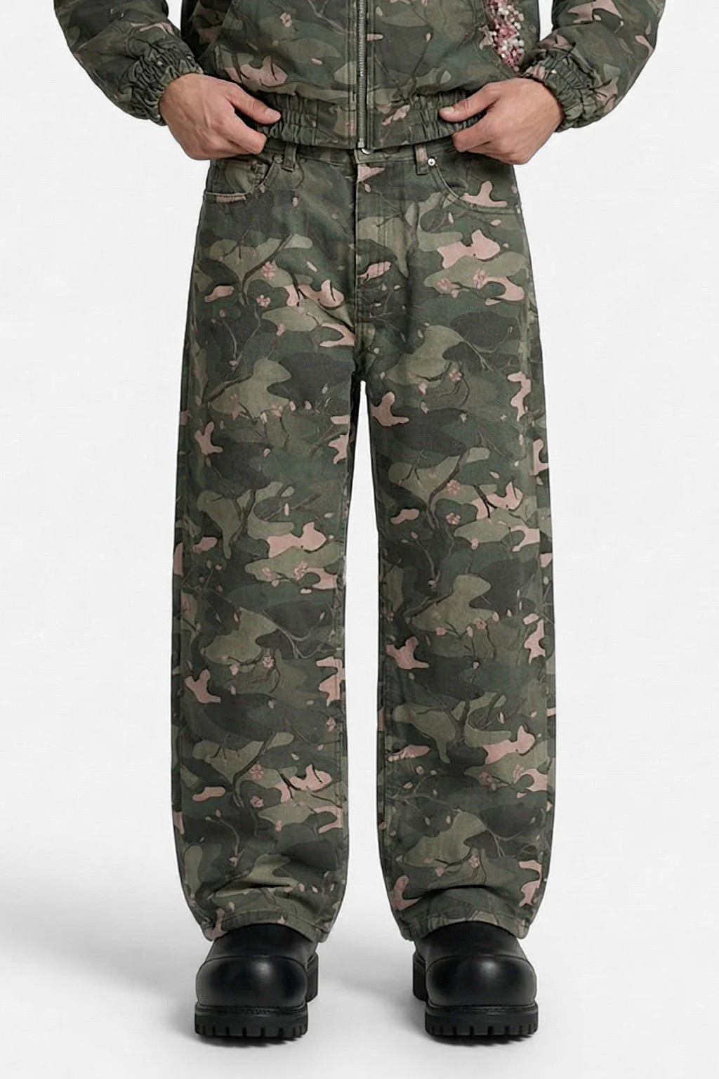 Jean camouflage brodee - Image 4