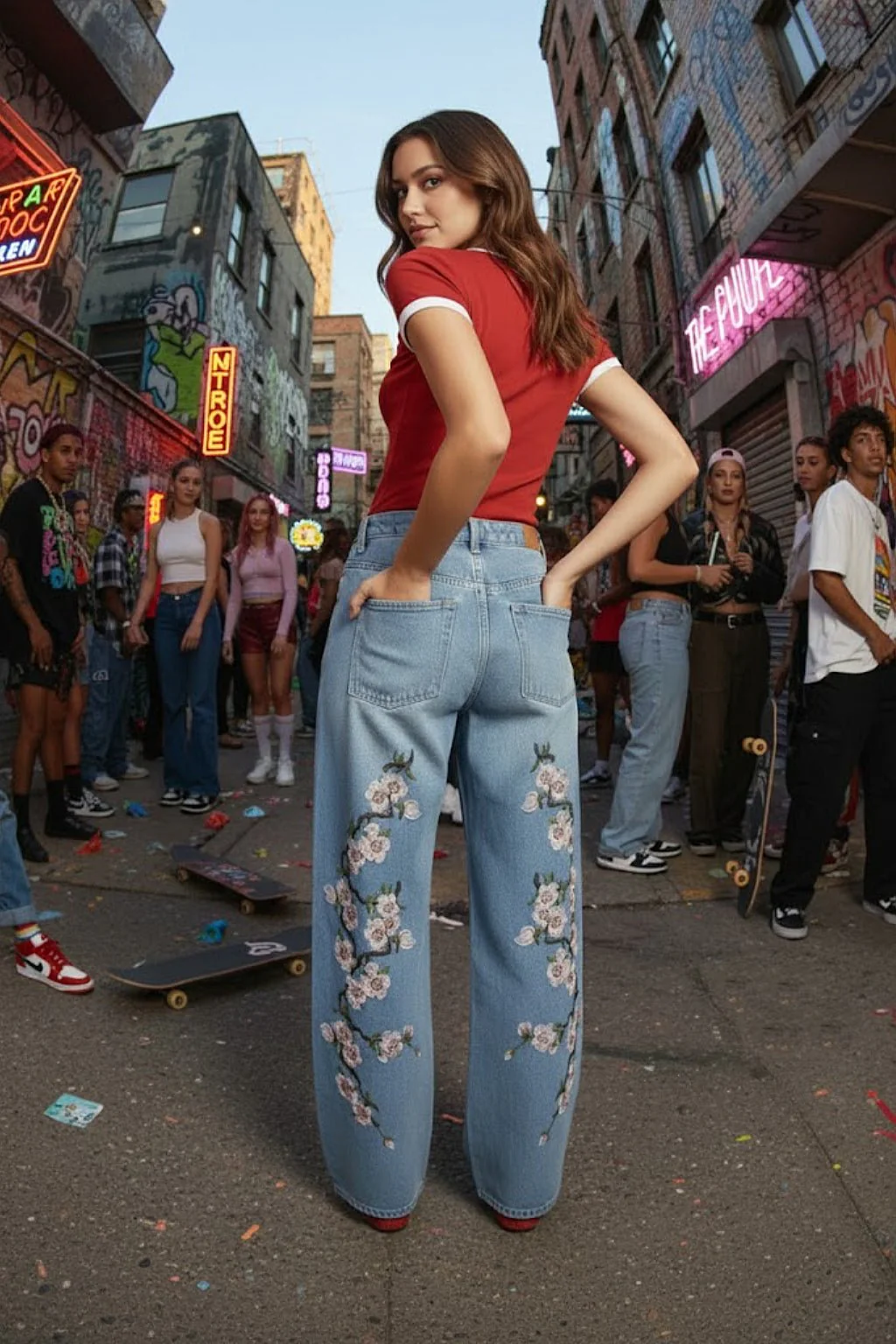 Jean cherry blossom - Image 7