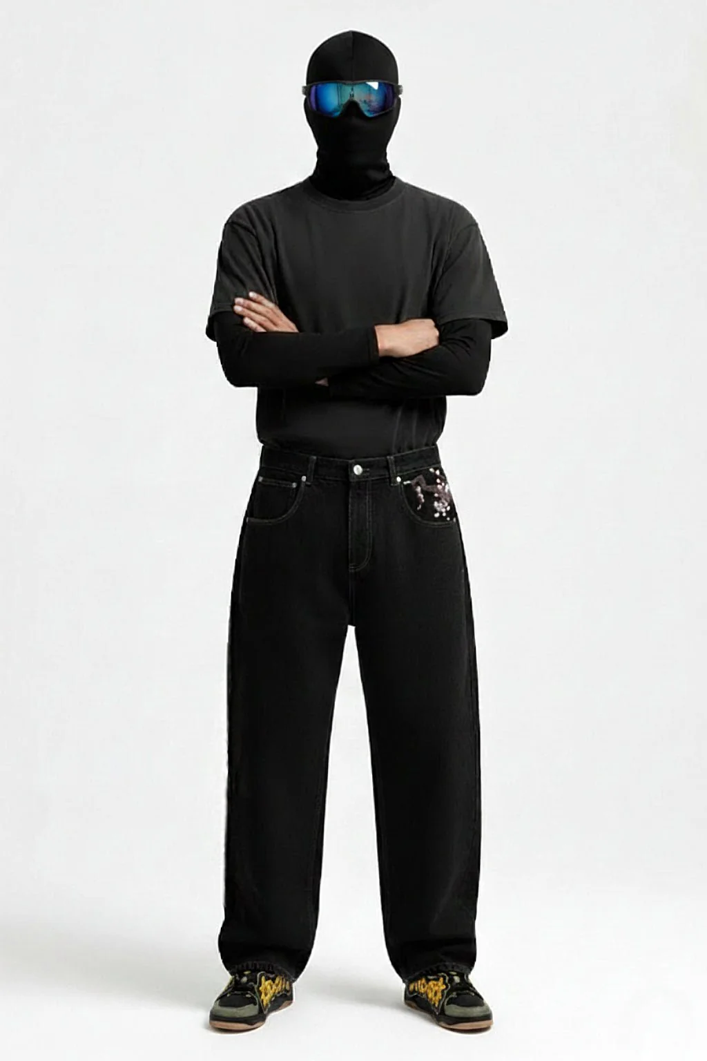 Jean japonais imprimé - Image 4