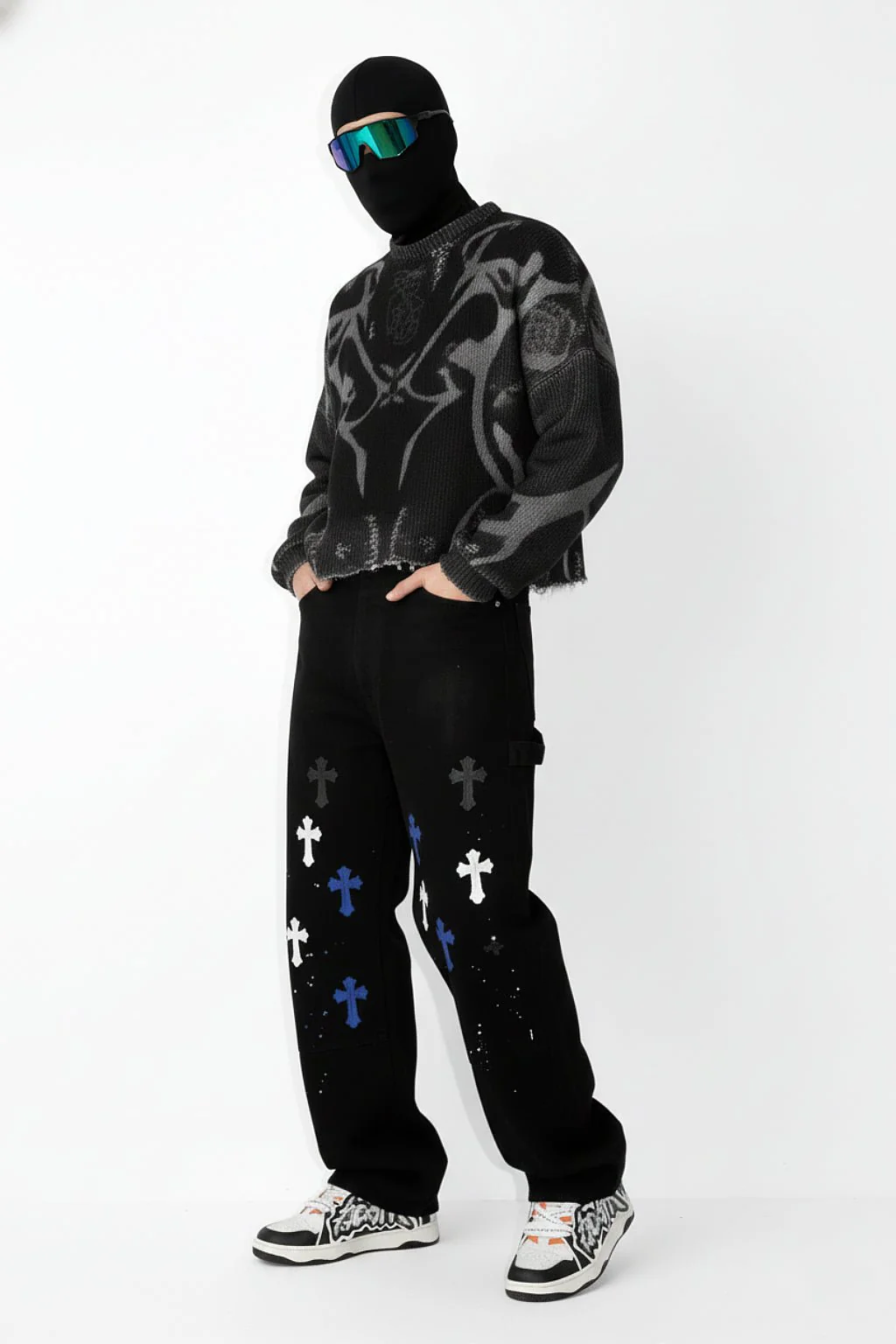 Jeans custom croix - Image 3