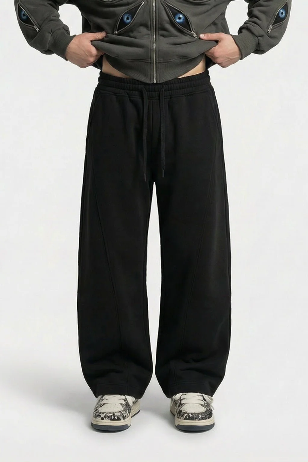Jogging barrel noir - Image 2