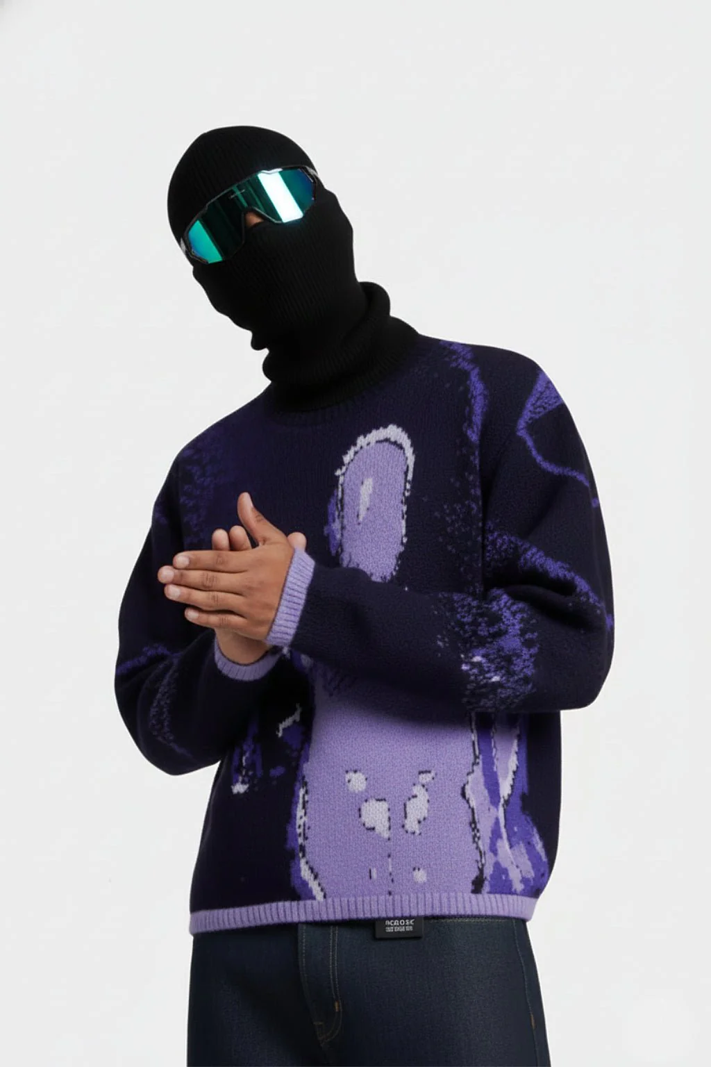 Knit violet - Image 2