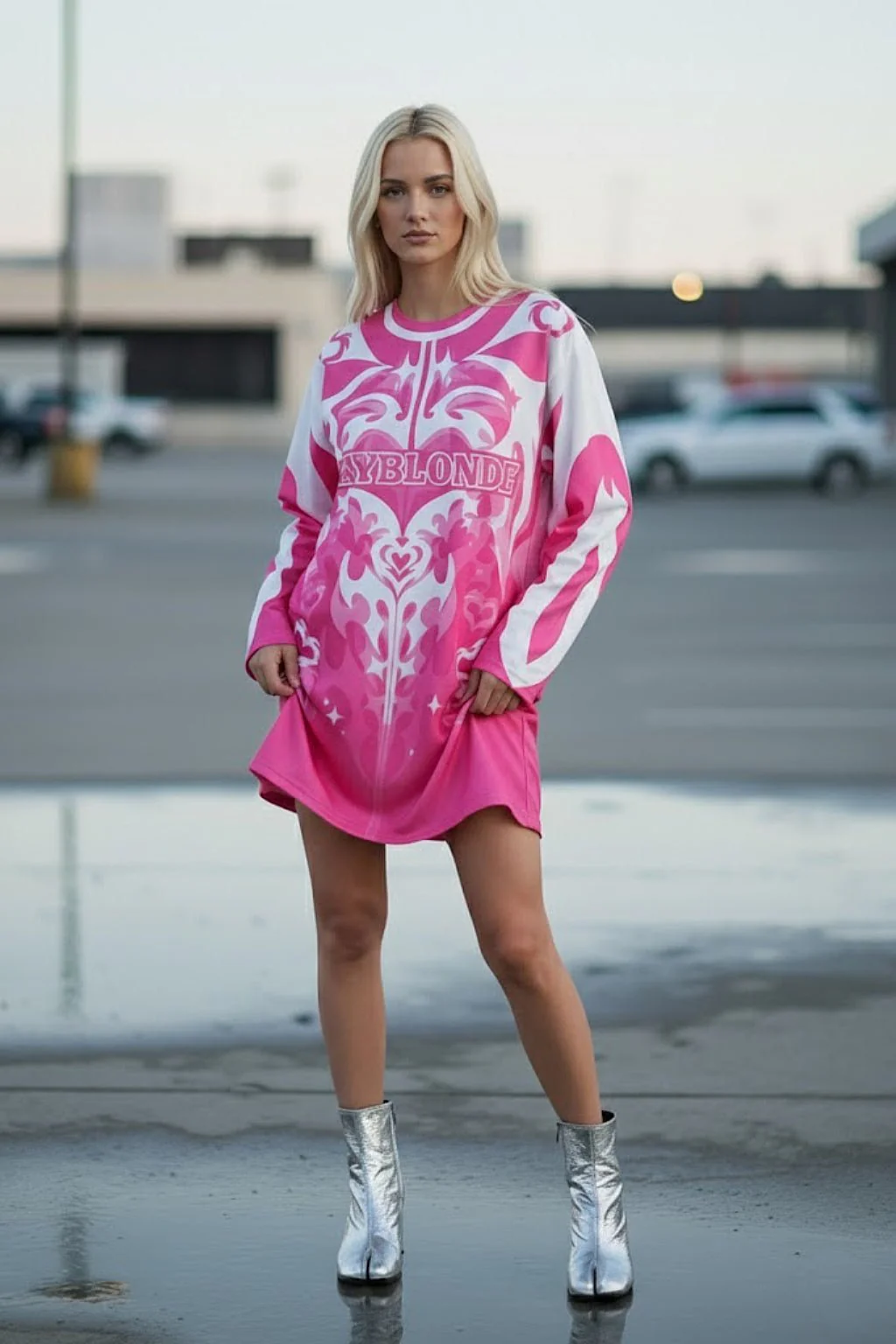 Maillot football americain rose - Image 3