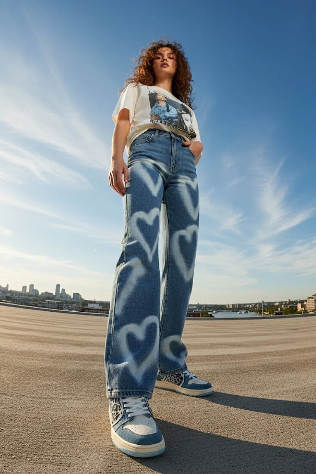 Pantalon coeur - Image 7