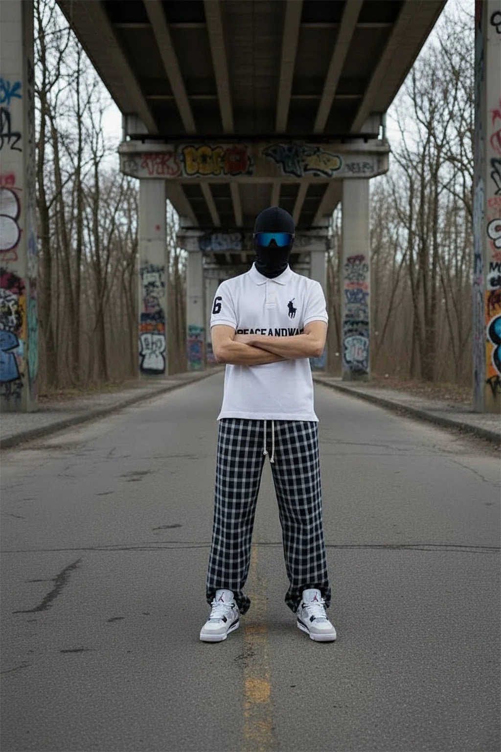 Pantalon plaid - Image 4