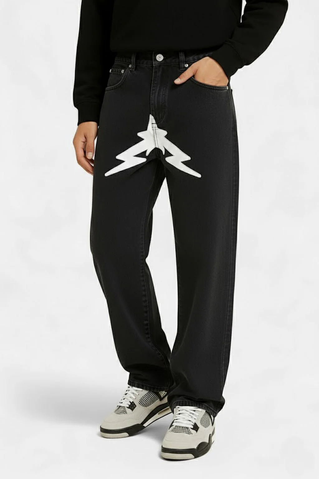 Printed jeans - Image 2