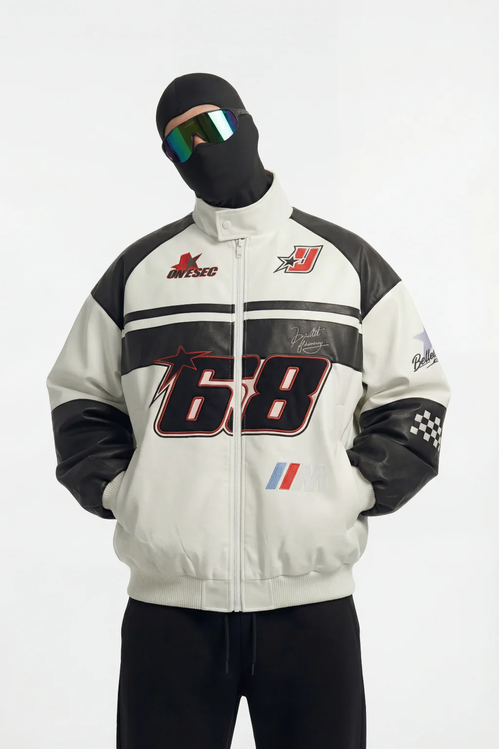 Racing jacket oversized - Image 2