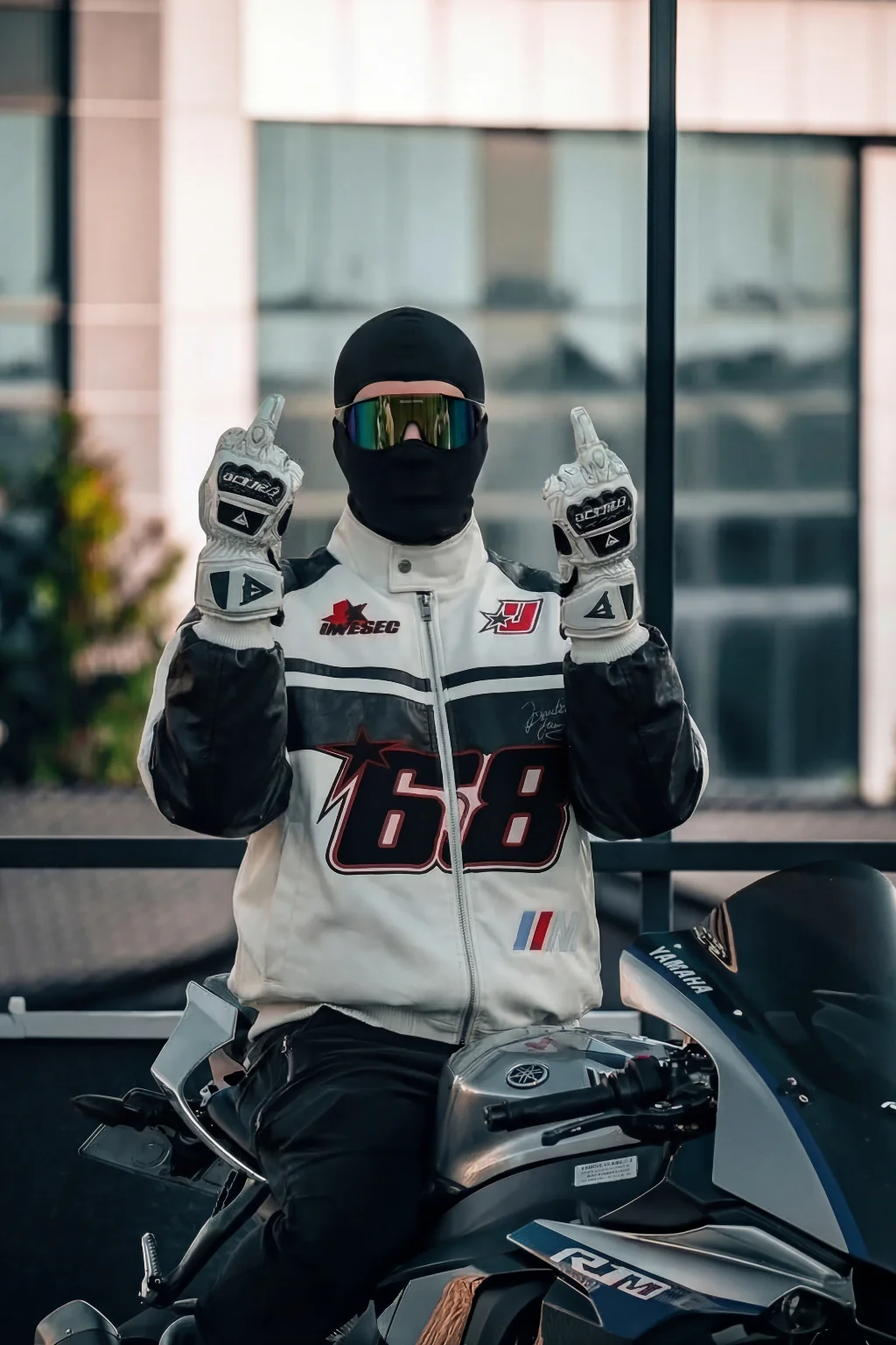 Racing jacket oversized - Image 7