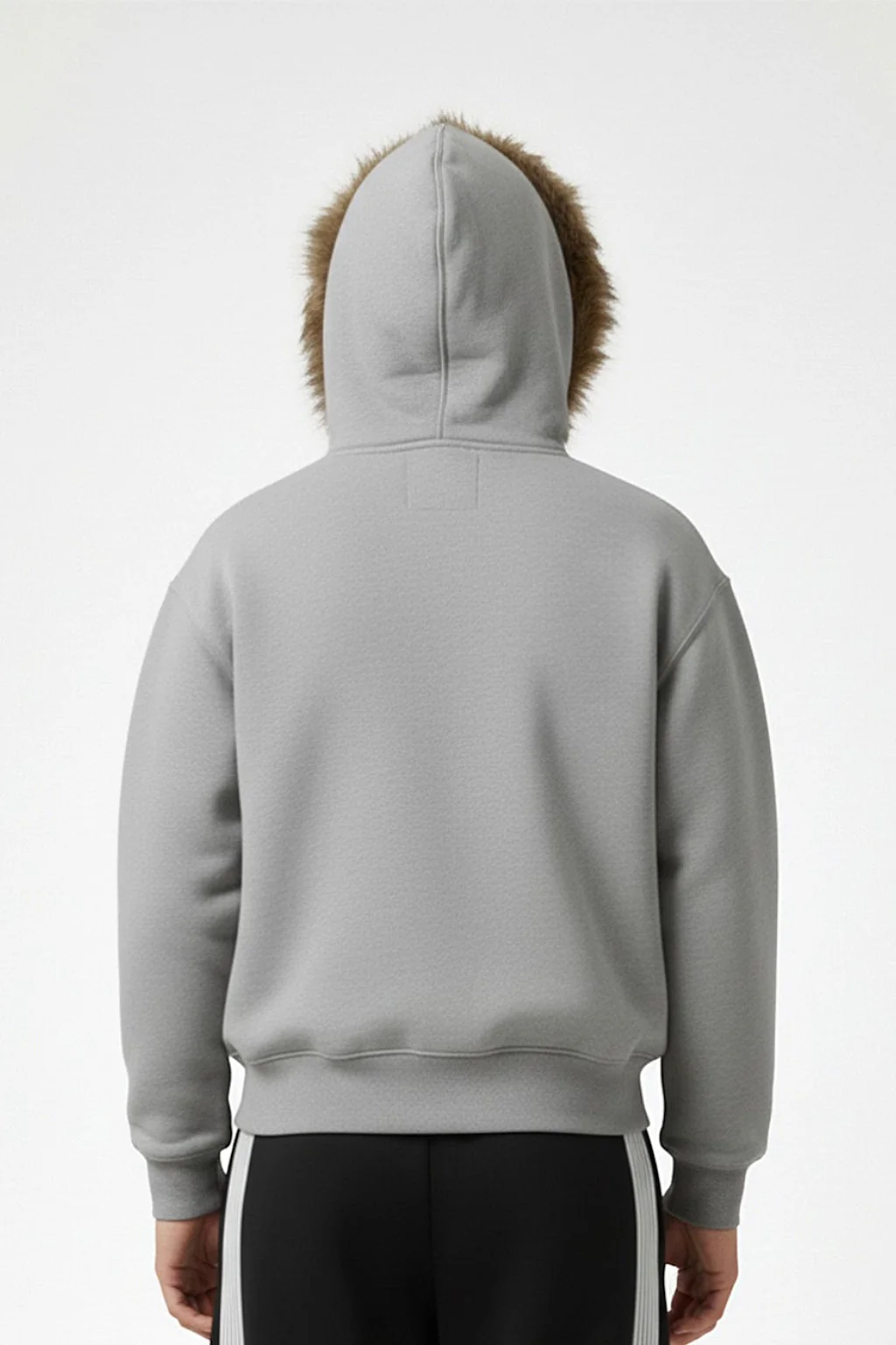Sweat capuche fourrure - Image 4