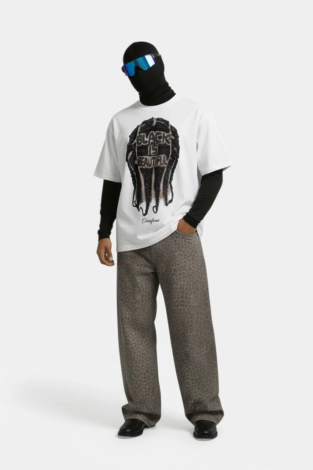 T Shirt Black is Beautiful - Image 3