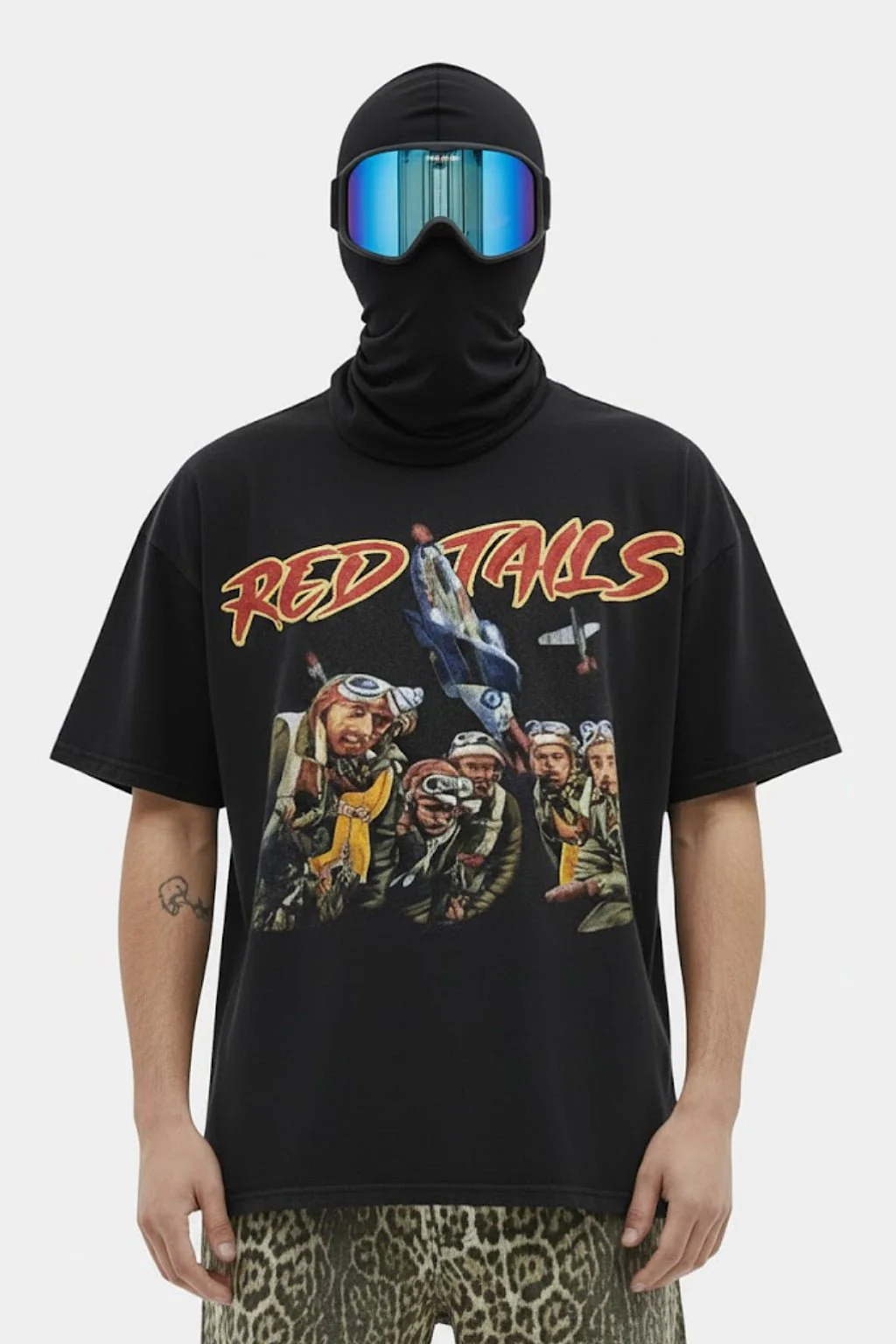 T shirt Red Tails - Image 2