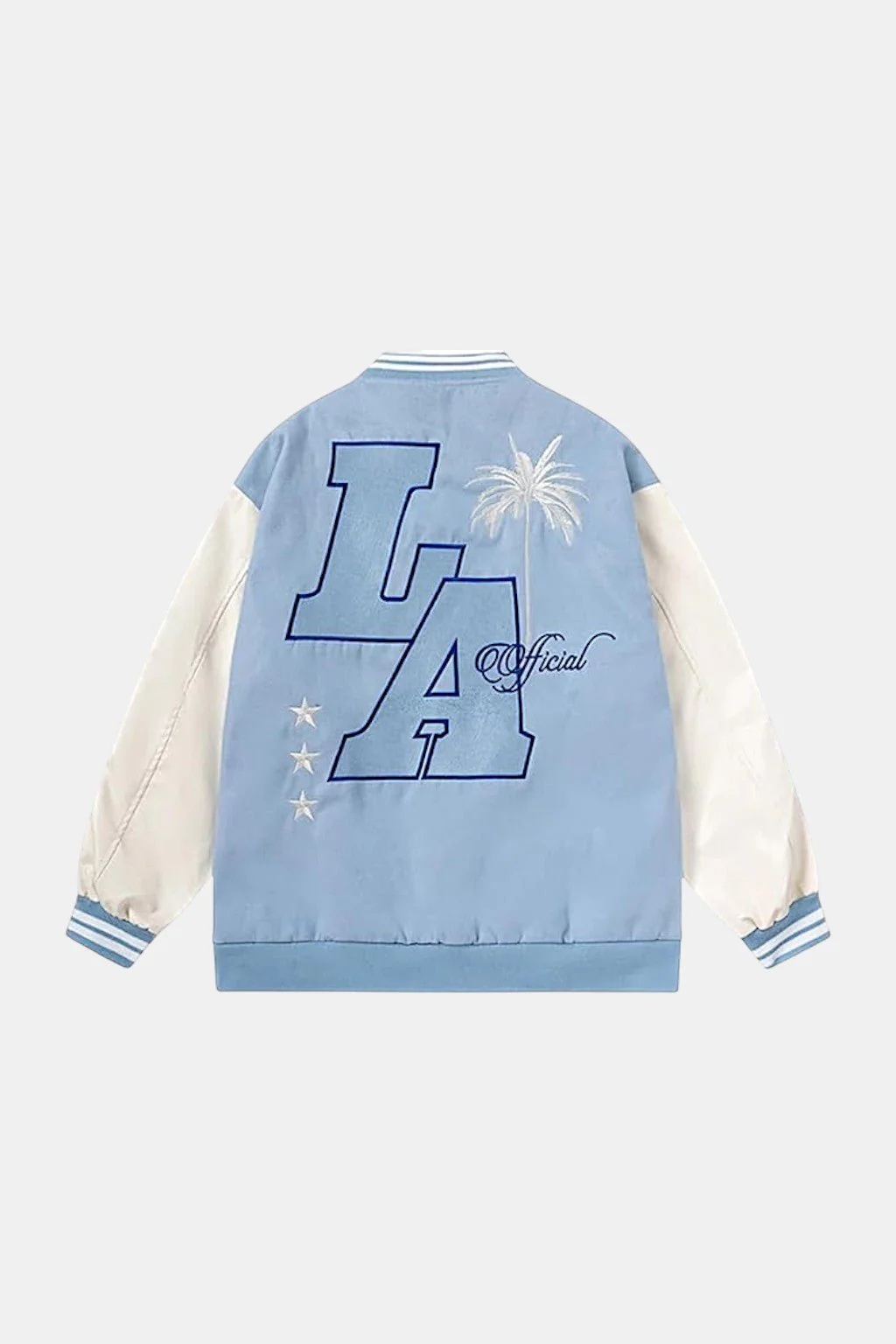 Varsity jacket bleu ciel - Image 5