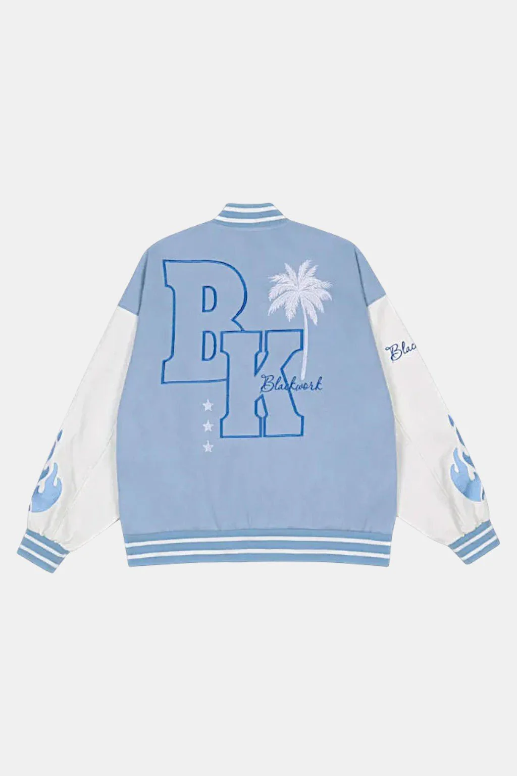 Varsity jacket bleu ciel - Image 6