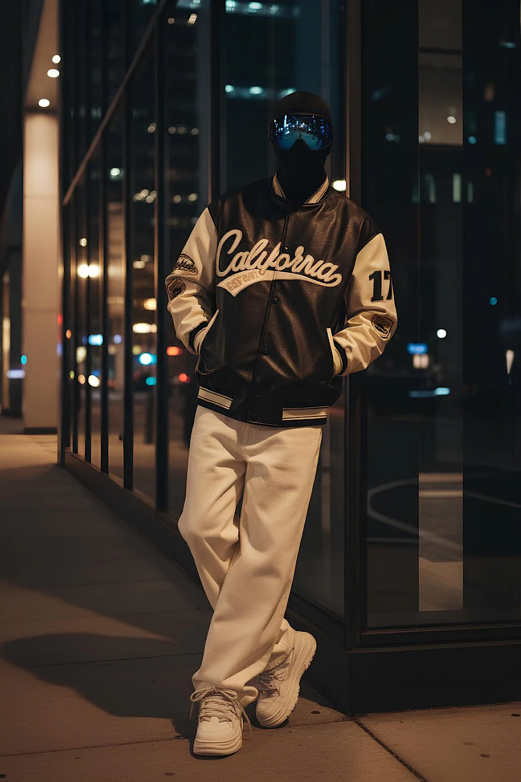 Varsity jacket cuir - Image 7