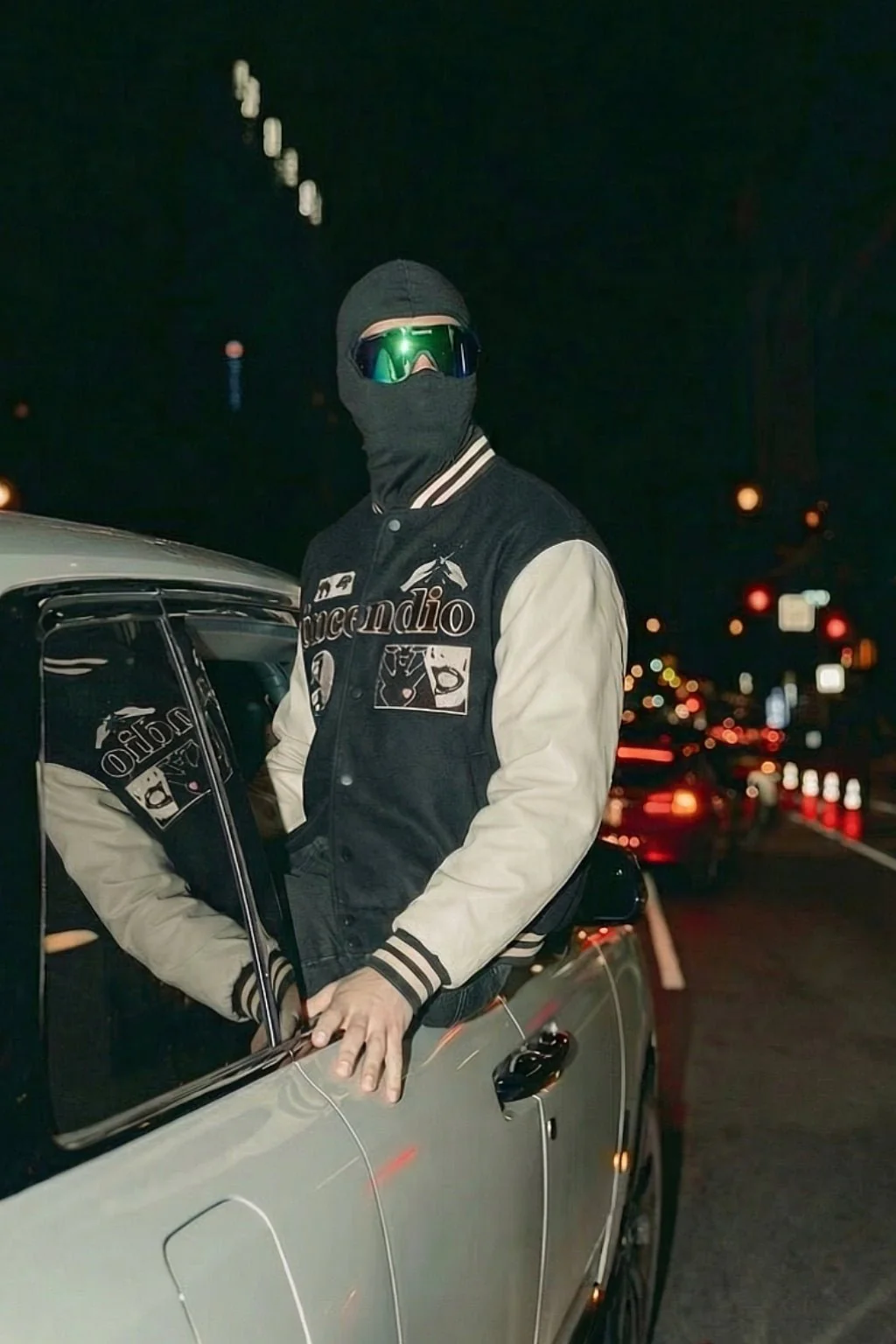 Varsity jacket noir - Image 5