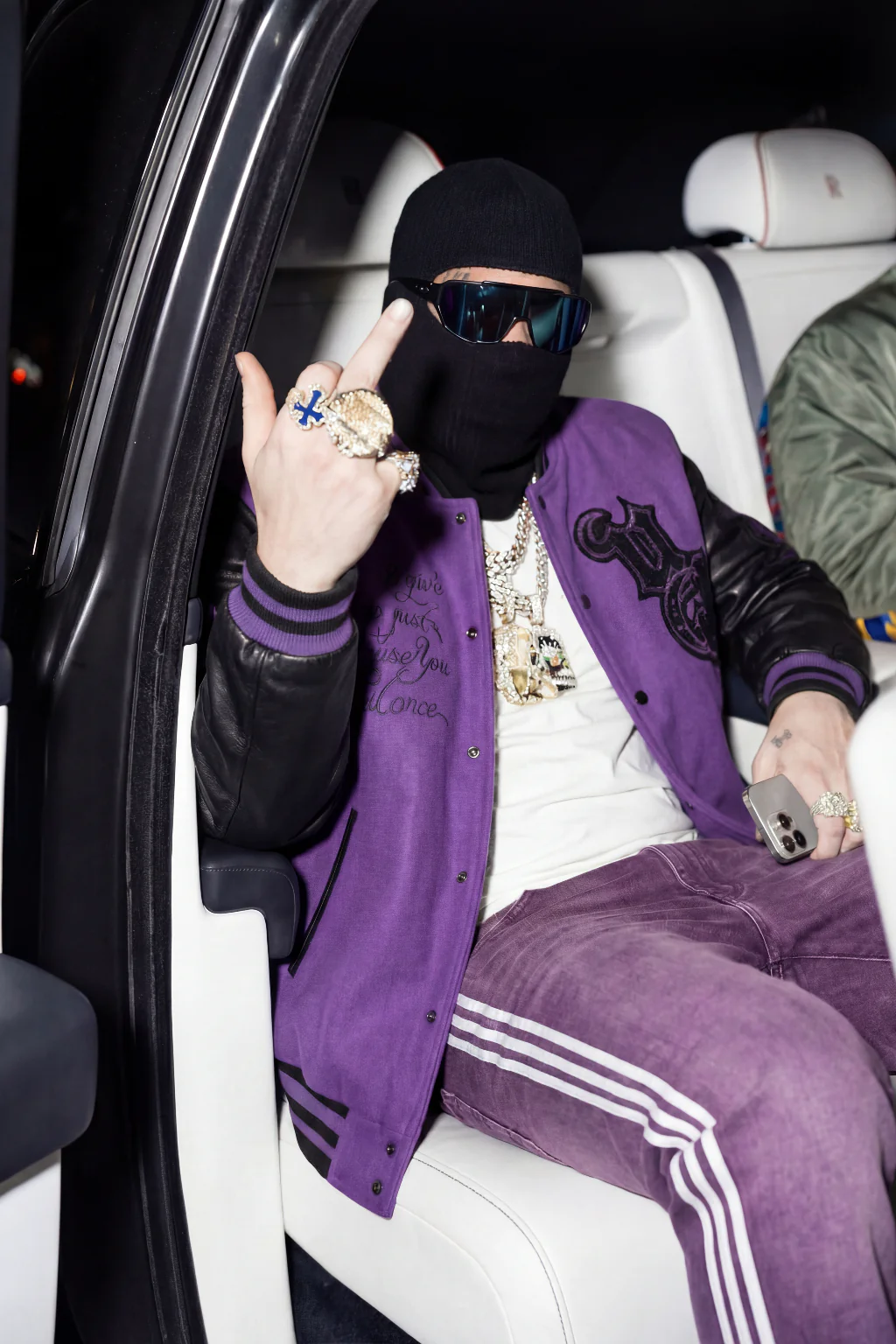 Varsity jacket violet - Image 5