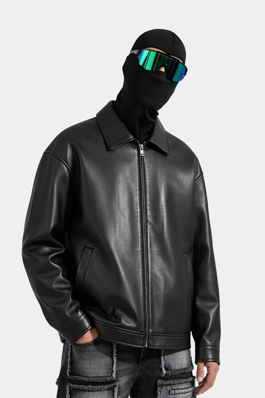 Veste cuir streetwear - Image 2
