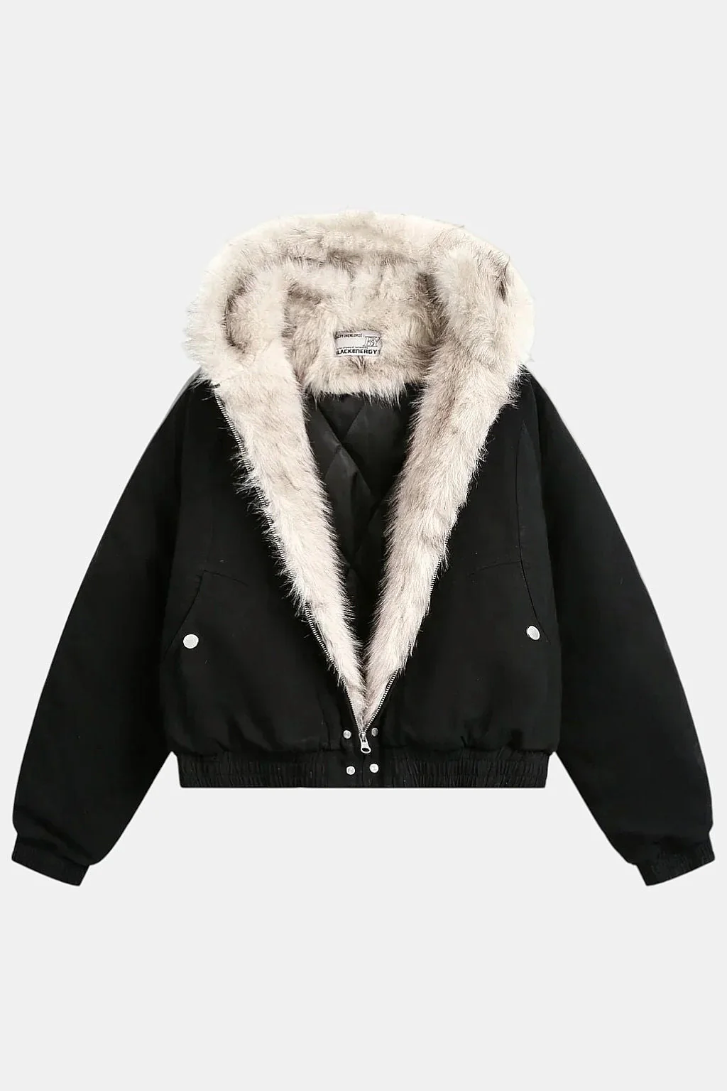 Veste doublée fourrure - Image 3
